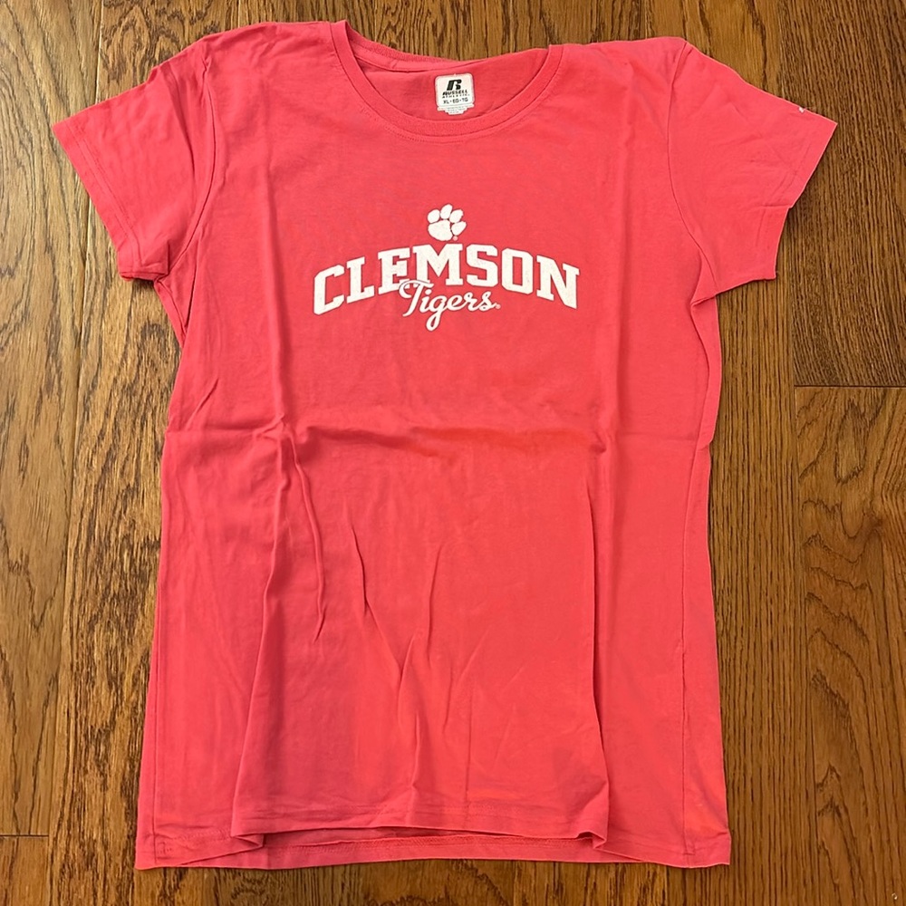 Bright Pink Clemson Tigers T-Shirt